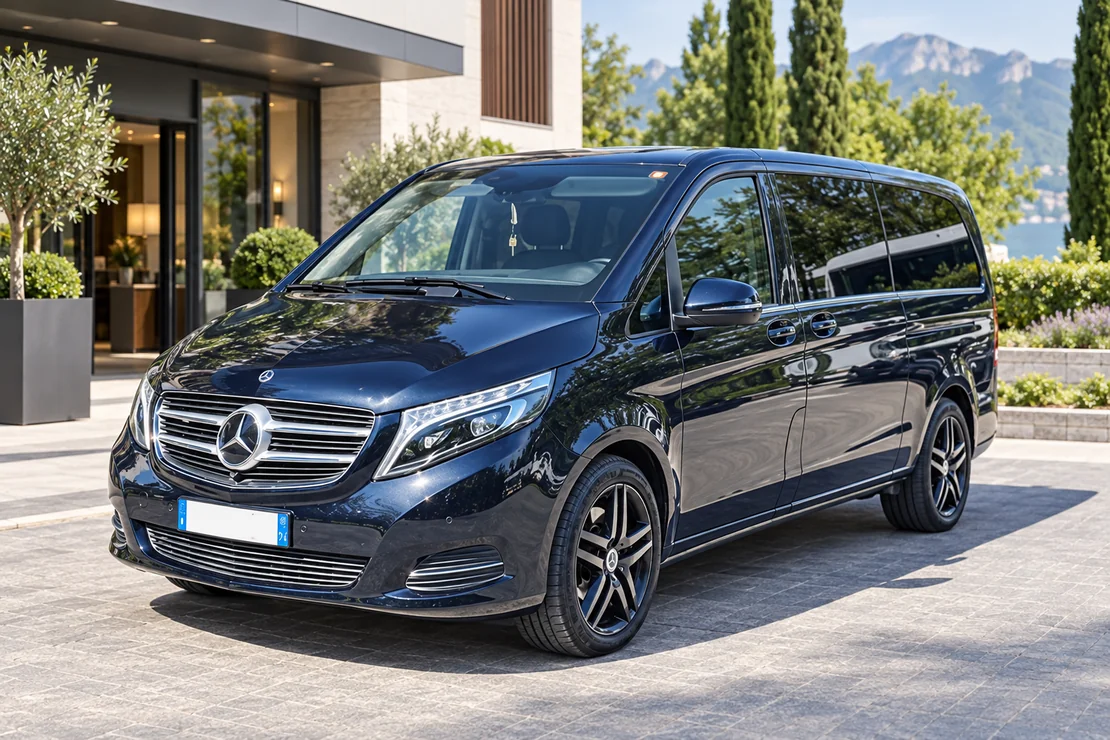 Van Mercedes Classe V de Chablais VTC