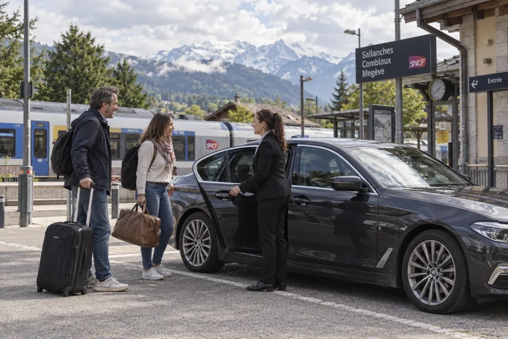 Transfert gare avec Chablais VTC — accompagnement