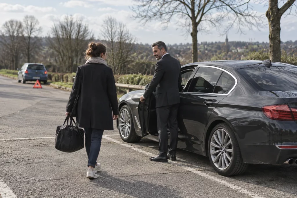 Assistance après panne avec Chablais VTC — accompagnement