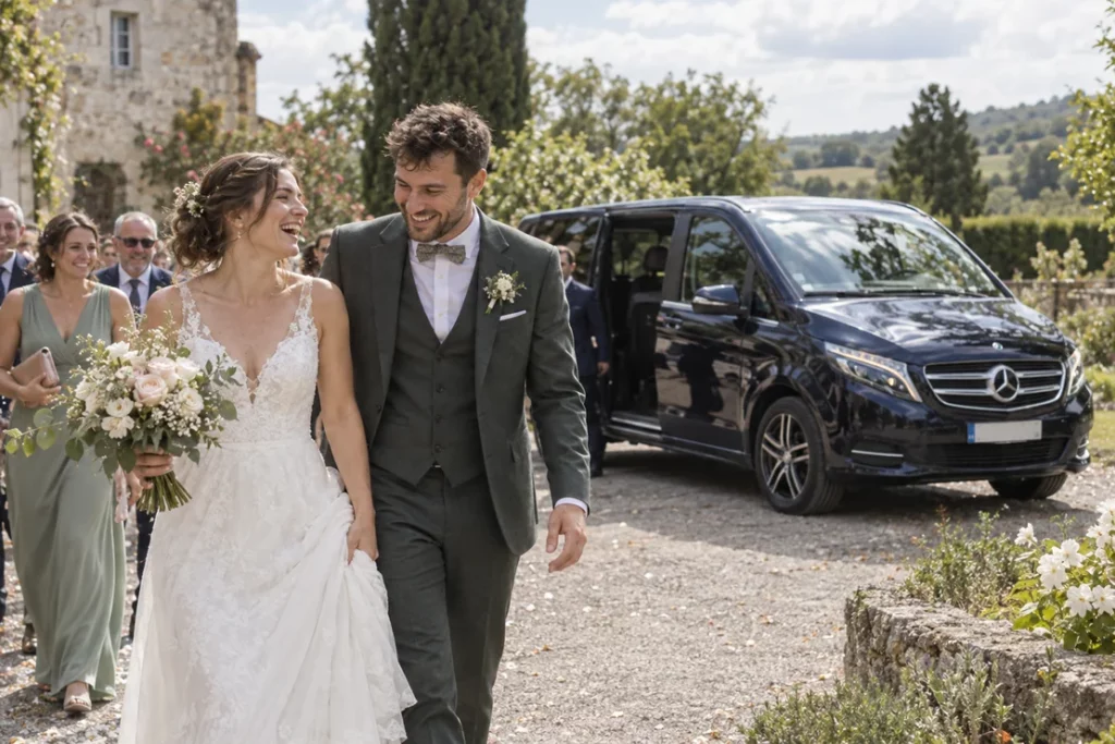 Chauffeur mariage avec Chablais VTC — accompagnement